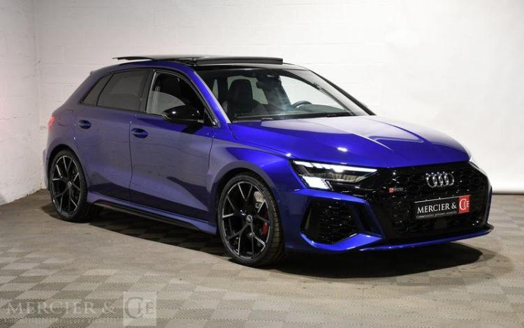 AUDI RS3 SPORTBACK 2.5 TFSI 400 QUATTRO S-TRONIC BLEU GS-031-WM