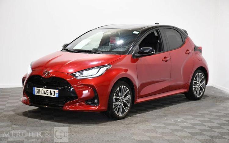 TOYOTA YARIS 1.5 DUAL-VVT-iE 114ch HYBRID COLLECTION CVT ROUGE GV-045-ND