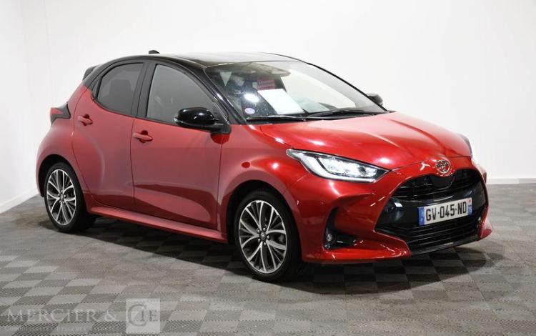 TOYOTA YARIS 1.5 DUAL-VVT-iE 114ch HYBRID COLLECTION CVT ROUGE GV-045-ND