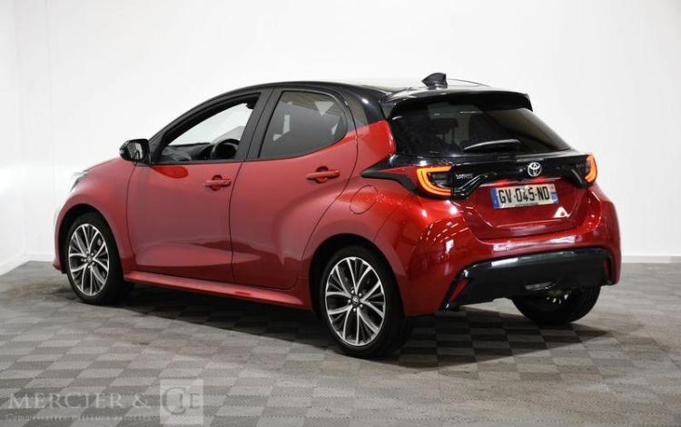 TOYOTA YARIS 1.5 DUAL-VVT-iE 114ch HYBRID COLLECTION CVT ROUGE GV-045-ND