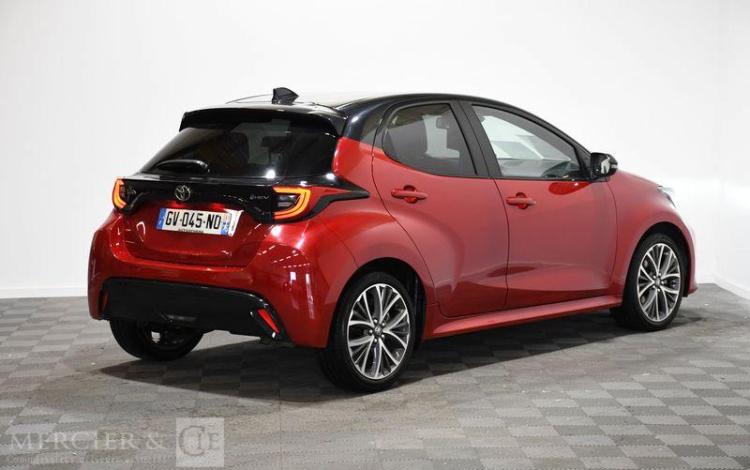 TOYOTA YARIS 1.5 DUAL-VVT-iE 114ch HYBRID COLLECTION CVT ROUGE GV-045-ND