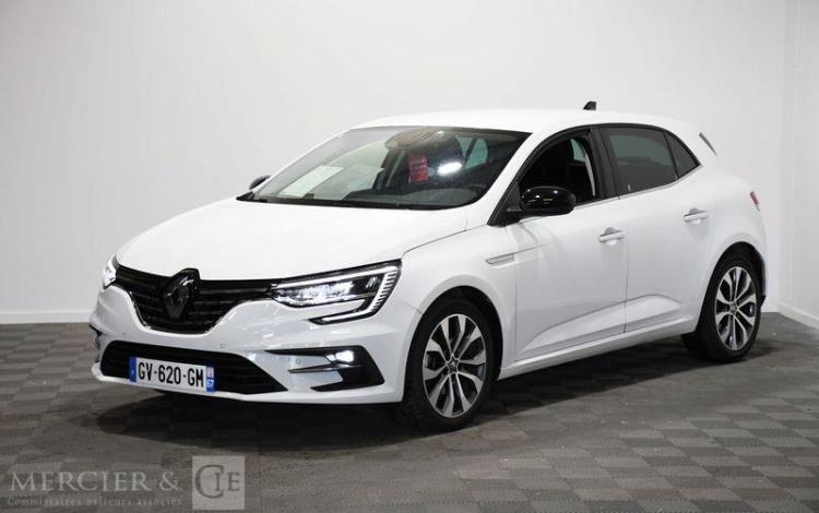 RENAULT MEGANE STE 1.3 TCE 140 TECHNO EDC BLANC GV-620-GM