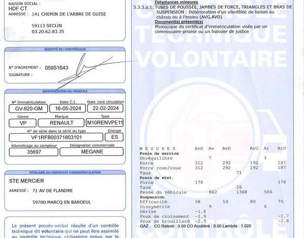RENAULT MEGANE STE 1.3 TCE 140 TECHNO EDC BLANC GV-620-GM