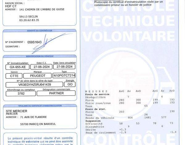 PEUGEOT PARTNER 1.5 BLUEHDI 130 650KG L1 M EAT BLANC GX-955-XE
