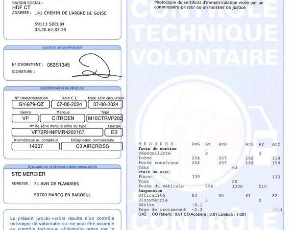 CITROEN C3 AIRCROSS 1.2 PURETECH 110 PLUS GRIS GY-979-QZ
