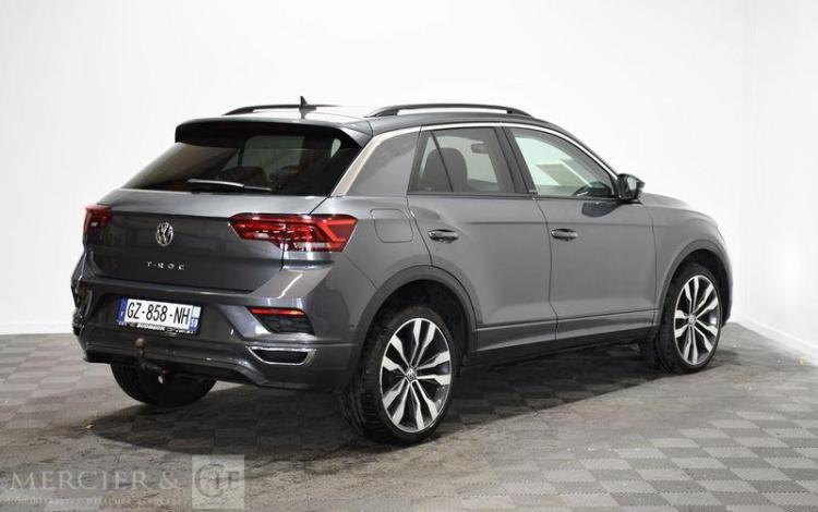 VOLKSWAGEN T-ROC R-LINE 2l  TDI 150 CH DSG GRIS GZ-858-NH