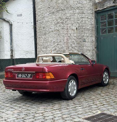 MERCEDES 300 sl BORDEAUX HB-047-ZF