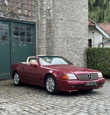 MERCEDES 300 sl BORDEAUX HB-047-ZF