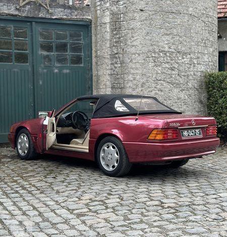 MERCEDES 300 sl BORDEAUX HB-047-ZF