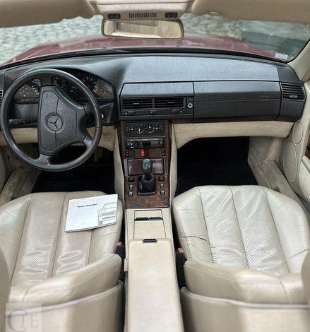 MERCEDES 300 sl BORDEAUX HB-047-ZF