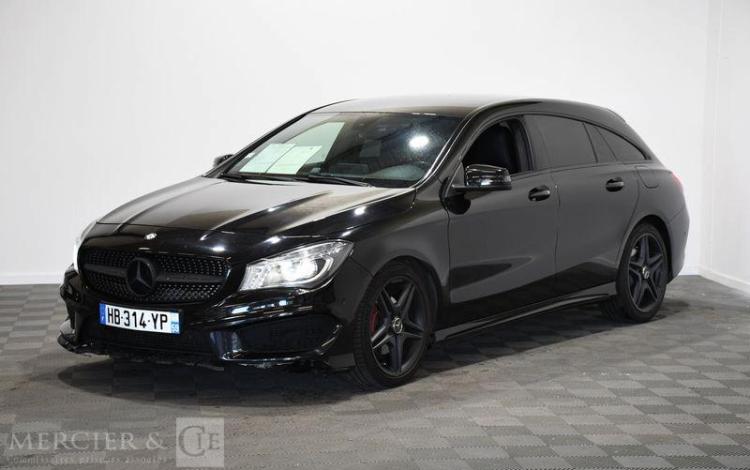 MERCEDES CLA SHOOTING BREAK 1,6 200 155 SENSATION 7G-DCT BVA NOIR HB-314-YP