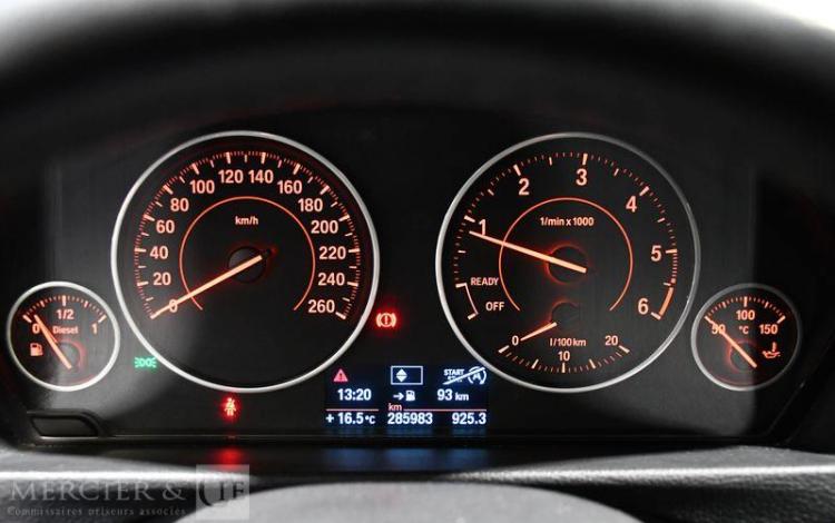 BMW SERIE TOURING 2.0 318 D 145 LUXURY NOIR HC-945-JY