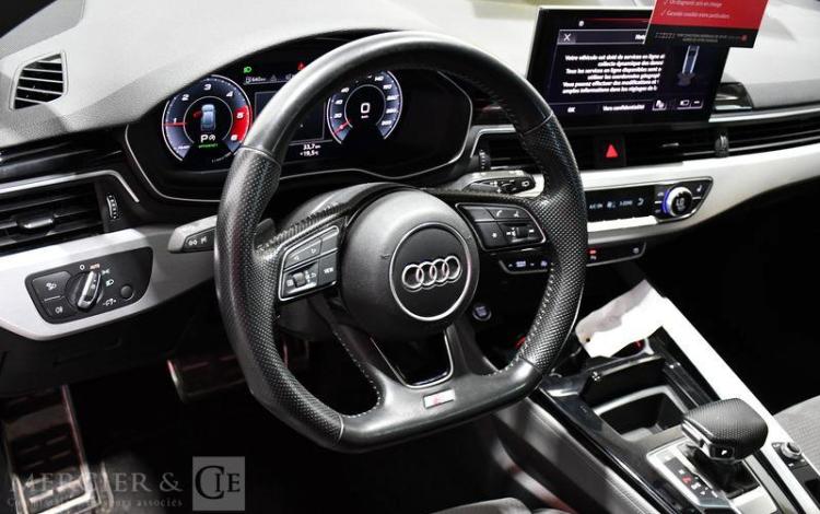 AUDI A4 AVANT 2.0 35 TDI 165 HYBRID S-LINE EDITION S-TRONIC NOIR HD-590-XX