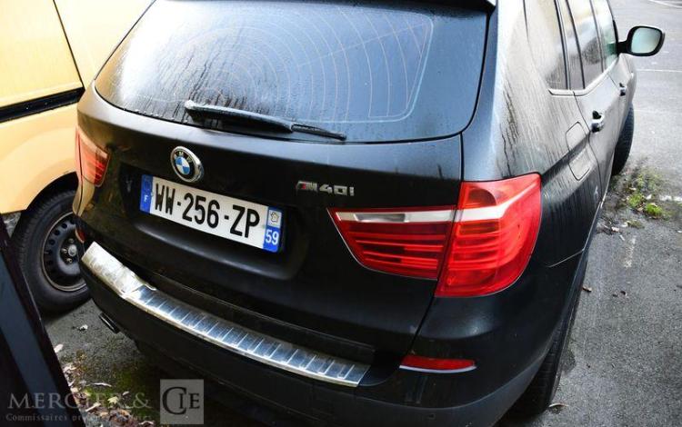 BMW X3 xDRIVE 2,0i 184CH CONFORT STEPTRONIC A NOIR NMMF656