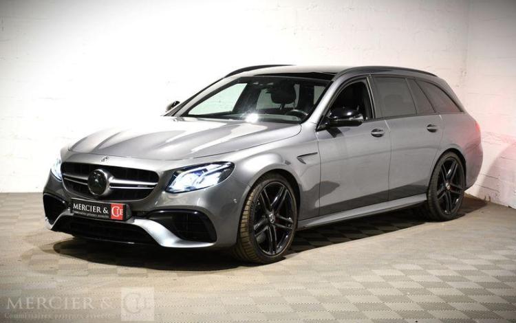 MERCEDES CLASSE E BREAK 4.0 63 610 S AMG 4MATIC 9G-TRONIC BVA GRIS WASL512