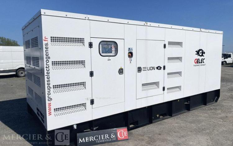 GELEC ENERGY GROUPE ELECTROGENE LION 825YC DIESEL 750KVA – 600KW – 1083A -324 Heures -AN 2022  2001950