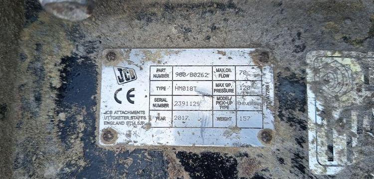 JCB MINI-PELLE SUR CHENILLES 8025 ZT – 2,81T – DIESEL  – 4351 HEURES – ANNEE 2017  27887