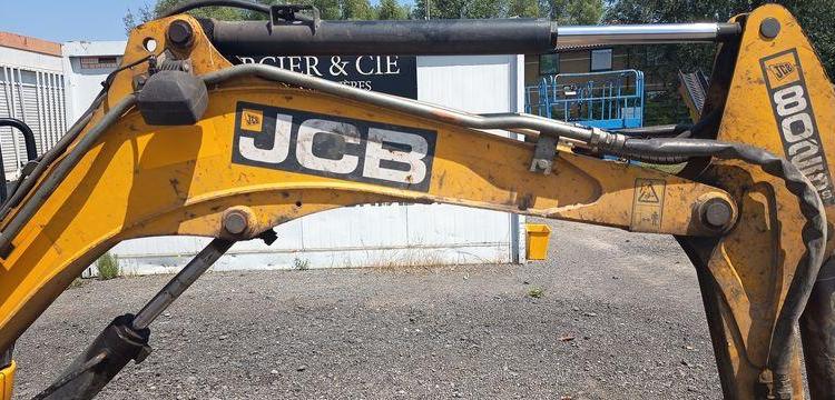 JCB MINI-PELLE SUR CHENILLES 8025 ZT – 2,81T – DIESEL  – 4351 HEURES – ANNEE 2017  27887