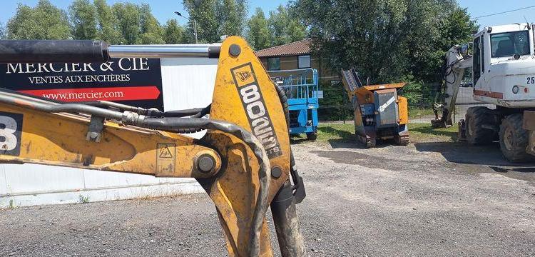 JCB MINI-PELLE SUR CHENILLES 8025 ZT – 2,81T – DIESEL  – 4351 HEURES – ANNEE 2017  27887