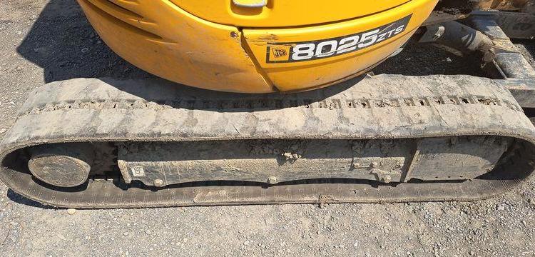 JCB MINI-PELLE SUR CHENILLES 8025 ZT – 2,81T – DIESEL  – 4351 HEURES – ANNEE 2017  27887