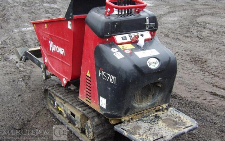 HINOWA MINI DUMPER CHARGEUSE SUR CHENILLES HS701 DIESEL – 76 HEURES – AN 2024  64ZK1