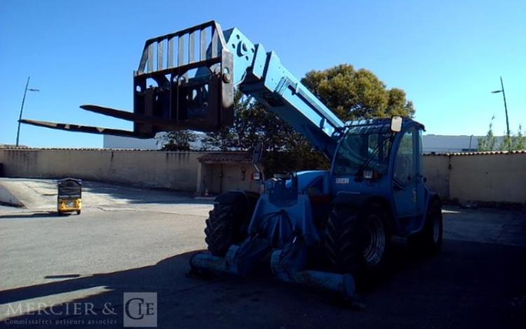 JLG CHARIOT TELESCOPIQUE 4013 DIESEL 13M – 4T- 5950H  – AN2005 BLEU 6642