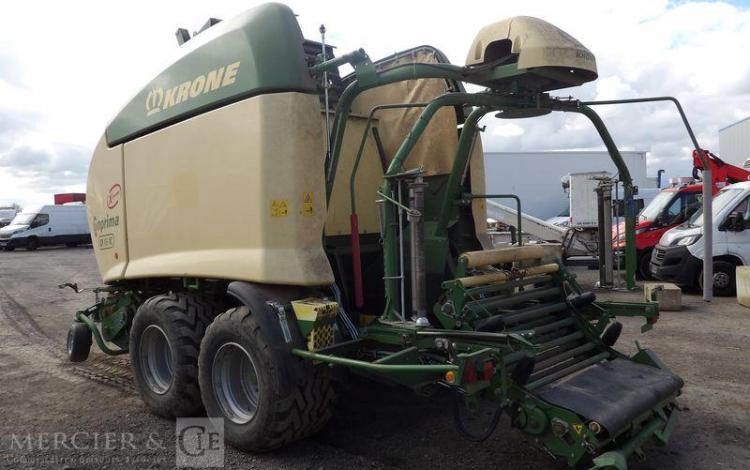 KRONE COMBINE PRESSE ENRUBANNEUSE COMPRIMA CF 155 XC-XTREME- 2 ESSIEUX – PTAC 9 T  76897