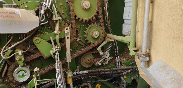 KRONE COMBINE PRESSE ENRUBANNEUSE COMPRIMA CF 155 XC-XTREME- 2 ESSIEUX – PTAC 9 T  76897