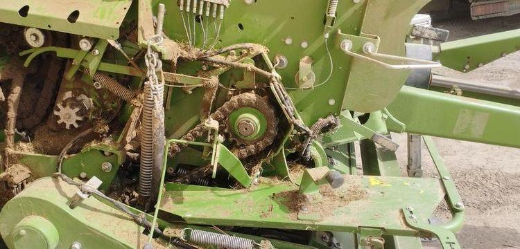 KRONE COMBINE PRESSE ENRUBANNEUSE COMPRIMA CF 155 XC-XTREME- 2 ESSIEUX – PTAC 9 T  76897