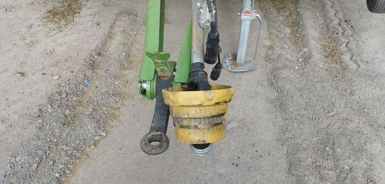 KRONE COMBINE PRESSE ENRUBANNEUSE COMPRIMA CF 155 XC-XTREME- 2 ESSIEUX – PTAC 9 T  76897