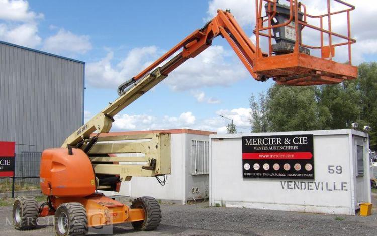 JLG NACELLE ARTICULEE 510AJ DIESEL 16M – HORAMETRE 5596 HEURES – AN 2007  7726
