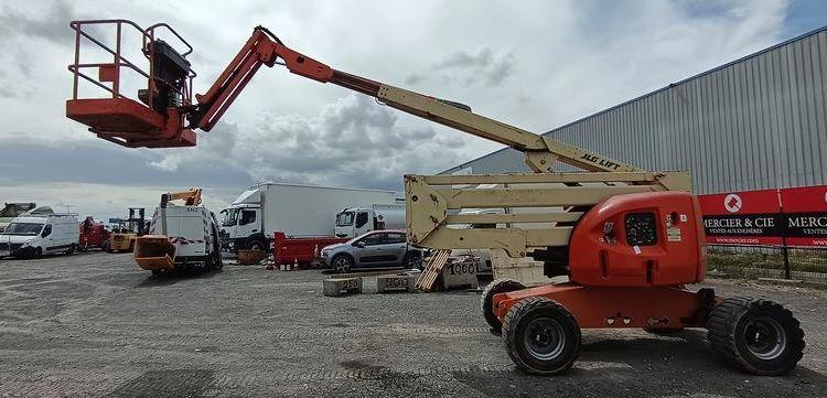 JLG NACELLE ARTICULEE 510AJ DIESEL 16M – HORAMETRE 5596 HEURES – AN 2007  7726