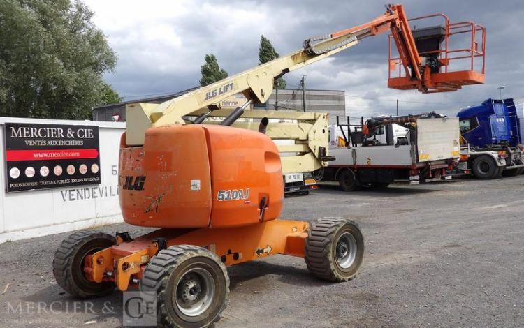 JLG NACELLE ARTICULEE 510AJ DIESEL 16M – HORAMETRE 5596 HEURES – AN 2007  7726