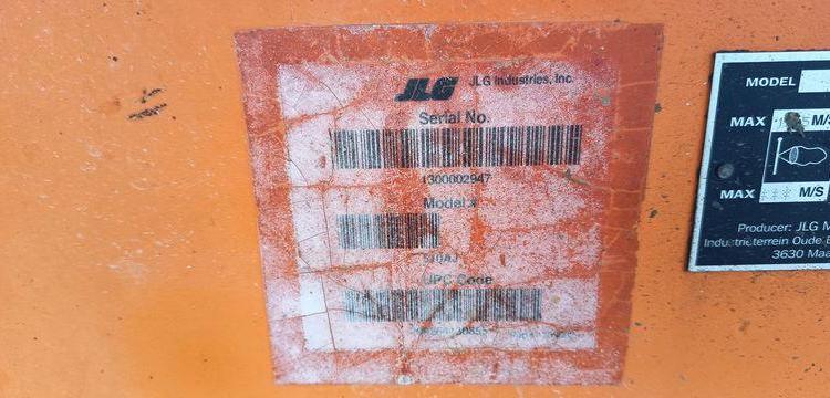 JLG NACELLE ARTICULEE 510AJ DIESEL 16M – HORAMETRE 5596 HEURES – AN 2007  7726