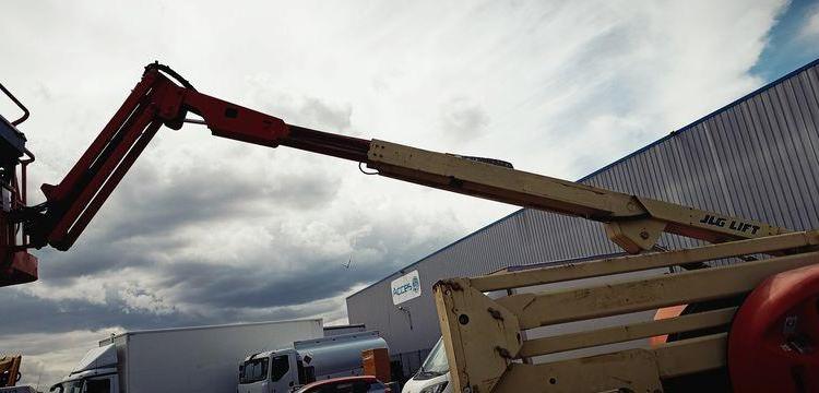 JLG NACELLE ARTICULEE 510AJ DIESEL 16M – HORAMETRE 5596 HEURES – AN 2007  7726