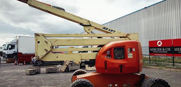 JLG NACELLE ARTICULEE 510AJ DIESEL 16M – HORAMETRE 5596 HEURES – AN 2007  7726
