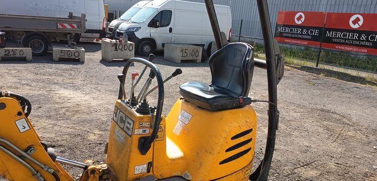 JCB MICROPELLE SUR CHENILLES 8010 CTS – DIESEL – 1 TONNE – 895 HEURES – ANNEE 2018  8010LTS