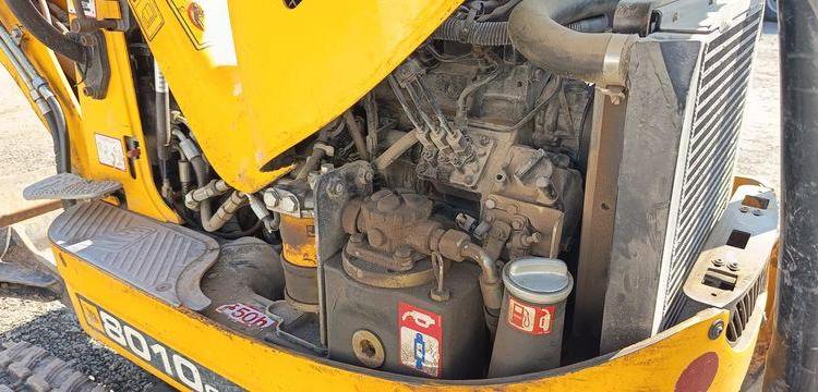JCB MICROPELLE SUR CHENILLES 8010 CTS – DIESEL – 1 TONNE – 895 HEURES – ANNEE 2018  8010LTS