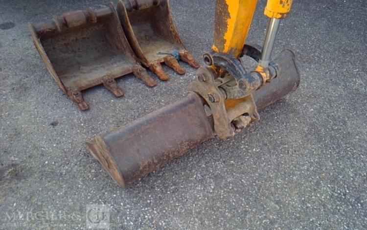 JCB MINI PELLE 8014 –  1.5T – 10231H –  AN2007 JAUNE 83466