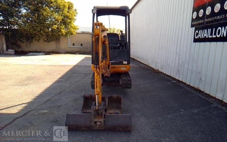 JCB MINI PELLE 8014 –  1.5T – 10231H –  AN2007 JAUNE 83466