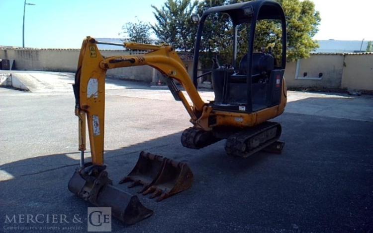 JCB MINI PELLE 8014 –  1.5T – 10231H –  AN2007 JAUNE 83466