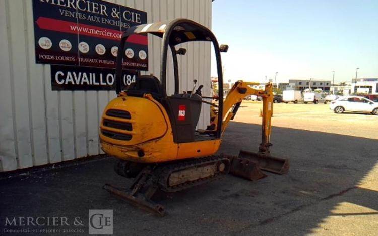JCB MINI PELLE 8014 –  1.5T – 10231H –  AN2007 JAUNE 83466