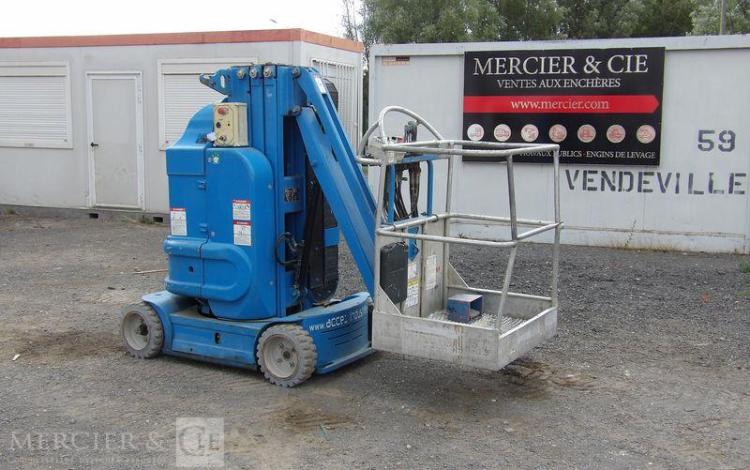 ATN NACELLE A MAT VERTICAL ELECTRIQUE 8,80M – HORAMETRE 919 HEURES – AN 2007  8561