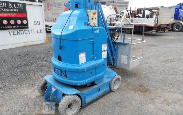ATN NACELLE A MAT VERTICAL ELECTRIQUE 8,80M – HORAMETRE 919 HEURES – AN 2007  8561