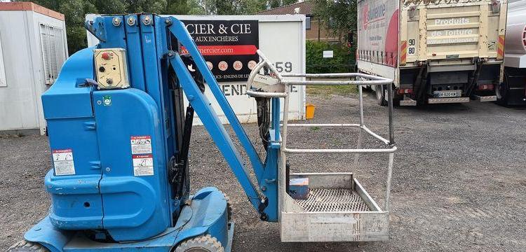 ATN NACELLE A MAT VERTICAL ELECTRIQUE 8,80M – HORAMETRE 919 HEURES – AN 2007  8561
