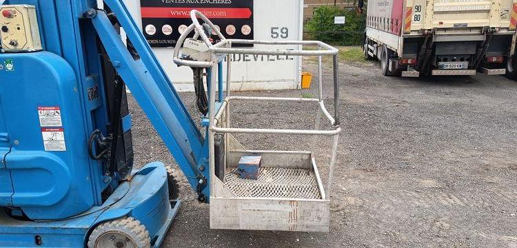 ATN NACELLE A MAT VERTICAL ELECTRIQUE 8,80M – HORAMETRE 919 HEURES – AN 2007  8561