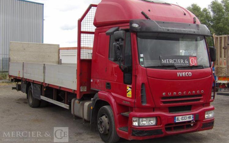 IVECO EUROCARGO 120E24 PLATEAU – PTAC : 11,99 TONNES – 485762 KMS – ANNEE 2004 BORDEAUX AL-033-HK
