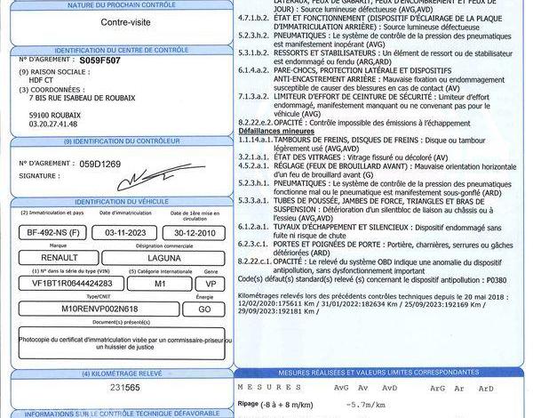 RENAULT LAGUNA 1.5 DCI 110 BOSE EDITION GRIS BF-492-NS