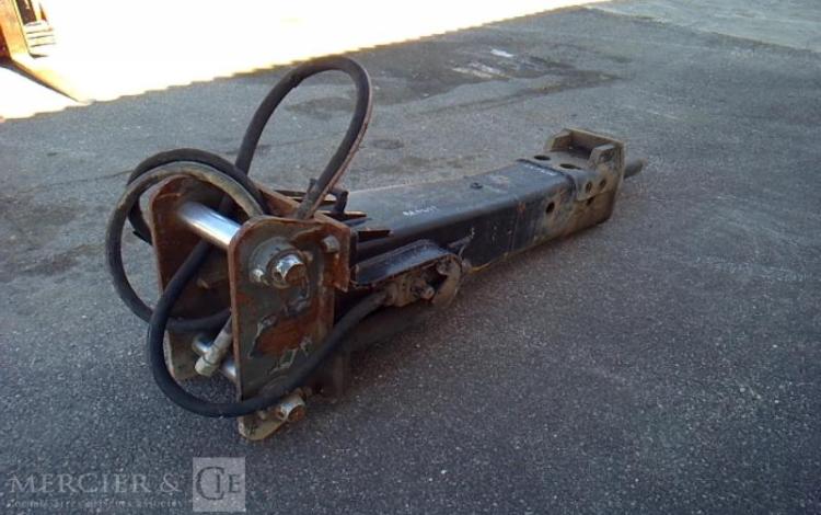 GENERIQUE BRISE ROCHE HYDRAULIQUE POUR PELLE 25T NOIR BRH25T
