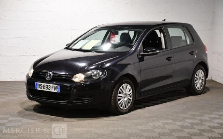 VOLKSWAGEN GOLF VI 1.6 TDI 90 TRENDLINE NOIR BS-893-FN